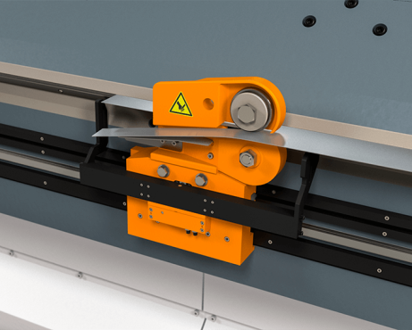 SL rolling shears are hydraulically driven and have a fixed air gap and overlap rate. 