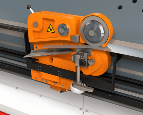 SL3 rolling shears are hydraulically driven with an adjustable roll shear head where the air gap and overlap rate of the rollers can be adjusted according to the quality and thickness of the material.